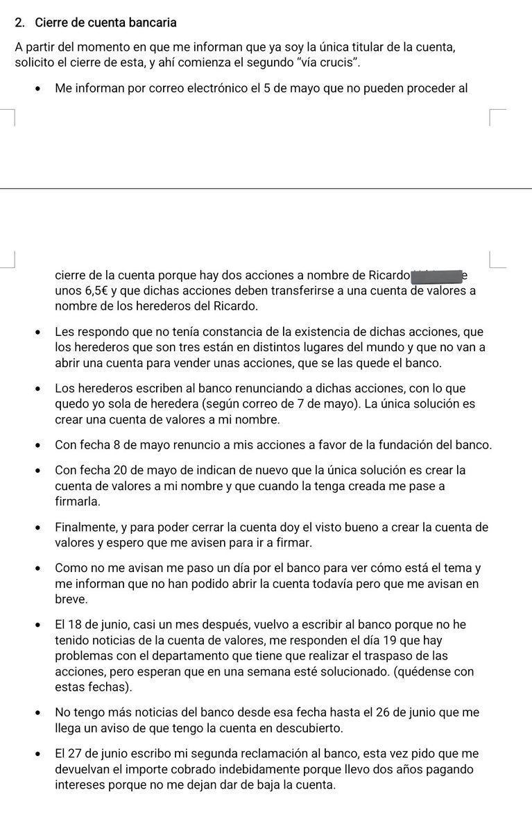 NewArtemis22's tweet photo. @BancSabadell Mi madre lo explica más detallado en el mail que les ha mandado con toda la cronología.

El tema del acoso telefónico es por una deuda de sus propios intereses que el Banco de España ha tenido que resolver a nuestro favor.

Resumen: NO OS ABRAIS UNA CUENTA CON ESTA GENTE. https://t.co/aBvEGyK3ul