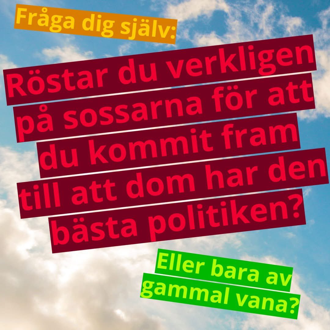 tageserlander's tweet photo. Tror de flesta socialister röstar av gammal vana eftersom de är så indoktrinerade att de inte längre klarar av att tänka själva. Leif och Kent är ju fantastiska typexempel på senilsocialism! @laffan56 @KentEklund #senilsocialism https://t.co/IGTpJYKqy7