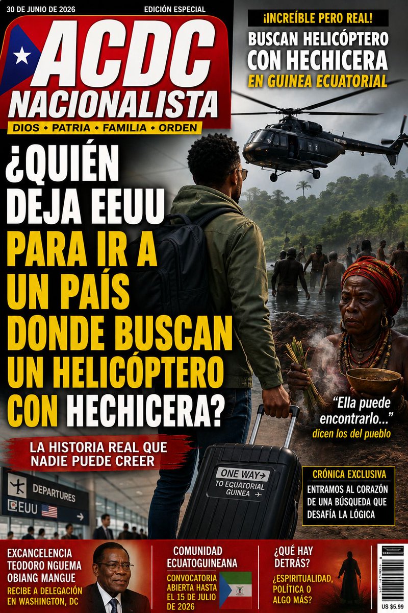 OyonoEseng's tweet photo. Eso no es retorno voluntario; es propaganda con billete de ida al desastre. https://t.co/0wgGKKlpao
