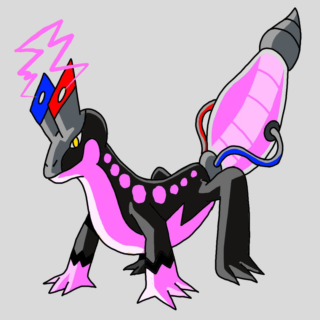 BertDraw923's tweet photo. Hey everyone, what's up? Here's my second Fakemon. it's Voltizart, the electric painter Pokémon.
This is another one of my evolutions for the contest of @PkScept #evogecko
#fakemon #fakemonart #fakepokemon #arte #dibujos #ilustración #arte_digital #artista #ilustración https://t.co/IJwp1zMl7H