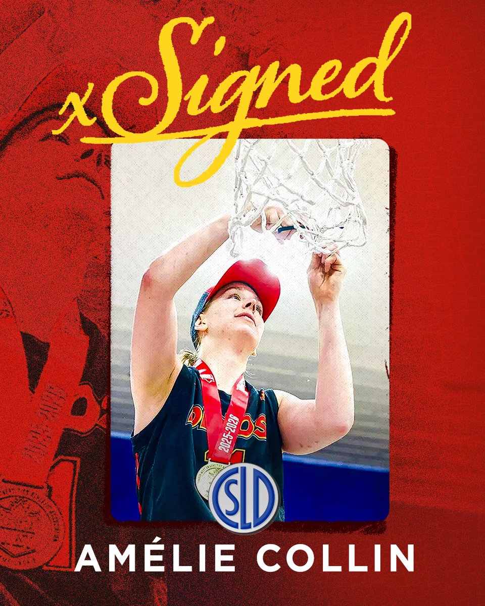 UCDinos's tweet photo. 🌟 Un nouveau chapitre 🌟

2026 @usportsca &amp; @CanadaWest Defensive Player Of the Year, and 2026 Canada West champion Amélie Collin is taking her talents to France, signing with @csldijon of the Nationale féminine 1 league!

🔗: https://t.co/PzSYrXH7FC
 
#GoDinos https://t.co/6uxwzhxVVG