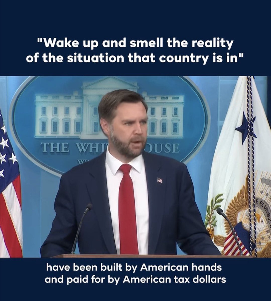 IhsanTipu's tweet photo. In its latest magazine, Al-Qaeda in Indian Subcontinent (AQIS) published an article with sub-headline “Thank You JD Vance.” Article cites Vance’s presser as “precious” for “grilling” Israel &amp; “revealing” that “66% of Israeli weapons are made by Americans with American tax money.” https://t.co/OGgdFtRr7D