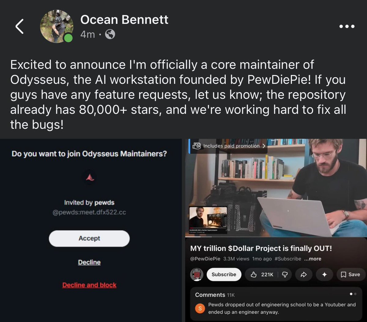 oceanbennett's tweet photo. If you guys have any specific bug reports, let me know. We have over 700 issues; it’s a lot right now! https://t.co/9KxdP1UPtP