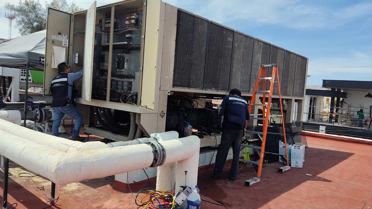 Issste_Zac's tweet photo. 📰 #COMUNICADO
Detalla Martí Batres obras de rehabilitación en el HG “Dr. Fernando Ocaranza” del ISSSTE en Hermosillo, Sonora
🔗 https://t.co/HSoCtHkWPB https://t.co/FxoCjk6NiO