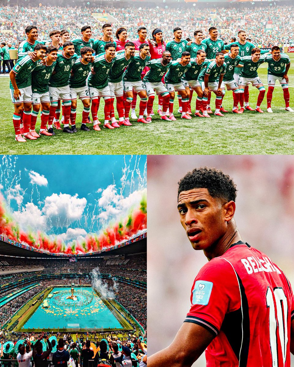 AllFutbolMX's tweet photo. 🚨🤯 BREAKING NEWS: THE MEXICO VS. ENGLAND MATCH HAS BEEN MOVED TO 12:00 PM LOCAL TIME IN MEXICO CITY. 🏆🏴󠁧󠁢󠁥󠁮󠁧󠁿

England will have to play at midday, at high altitude, and with an entire stadium against them.

Via @ale_orvananos - @ClaroSports https://t.co/SBOsgiNDY3