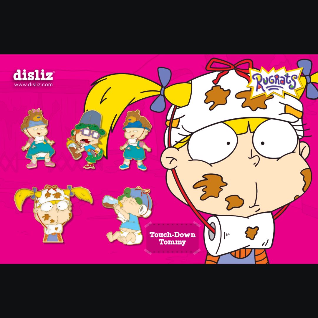 ConLootApp's tweet photo. Rugrats "Touch-Down Tommy" from Disliz at SDCC 2026 (Booth 1233, $32.99). Niche pick. Tracked on @ConLootApp #Rugrats #SDCC2026 https://t.co/RuDZJOoyV1