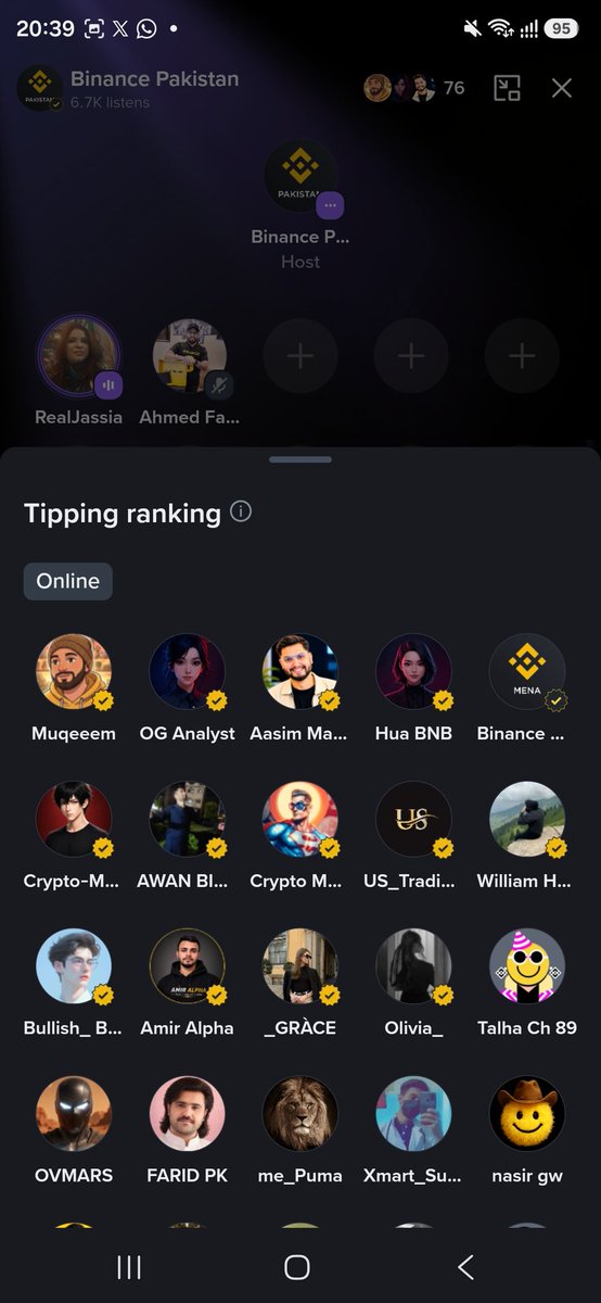 UsTradingMaster's tweet photo. Big thanks to @BinancePk 🇵🇰 for hosting the first-ever Binance Square AMA Session!

It was a great opportunity to connect with fellow creators, learn new insights, and be part of such an amazing community.

Looking forward to many more sessions ahead. 🚀
 #BinancePakistan https://t.co/SwfYliDTTO