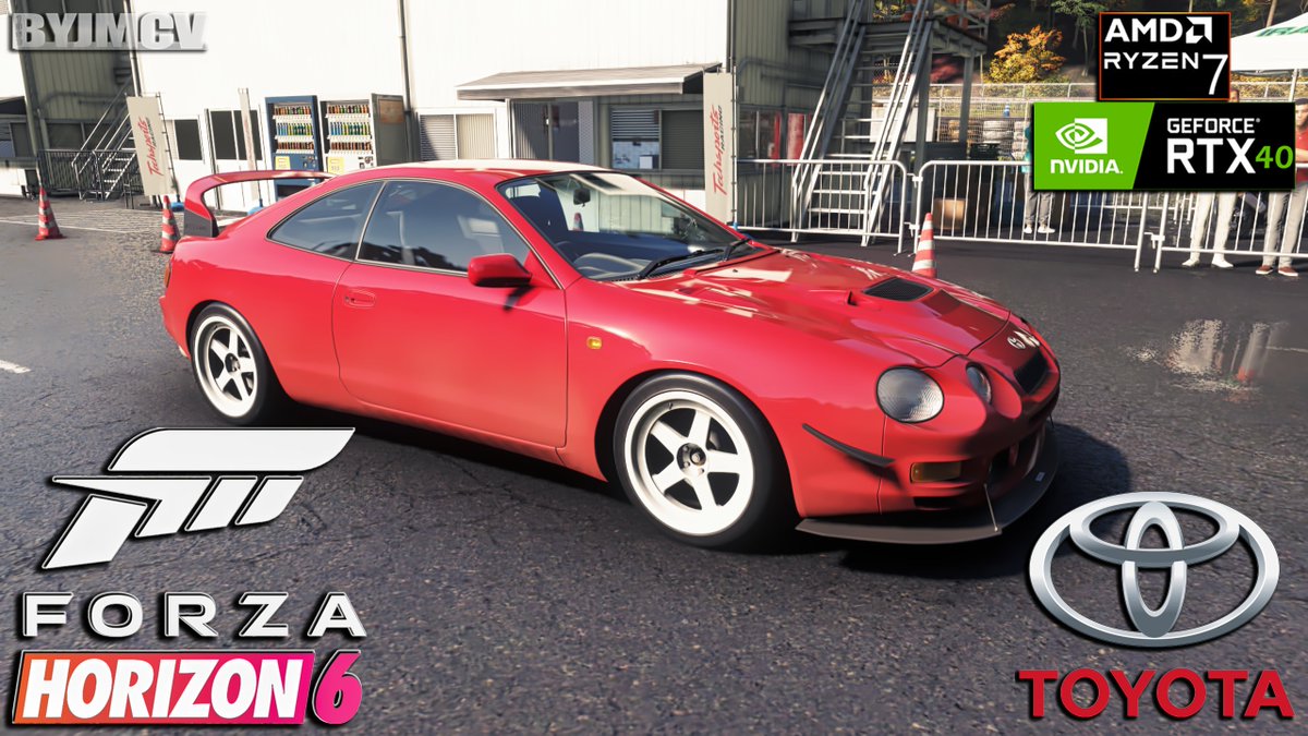 jmcv1963's tweet photo. @ForzaHorizonFR 
FORZA HORIZON 6
* TOYOTA CELICA GT-Four ST205 * 1994 *
AMD RYZEN 7 / NVIDIA RTX 4060
Windows 11 Pro 25H2
YouTube Channel : @BYJMCV1963
YOUTUBE : 1440p 60fps MKV-Video AC-3 6ch-Audio
BYJMCV 2026/07
https://t.co/W3Ndyr2rT9 https://t.co/VUWkdXiGiq