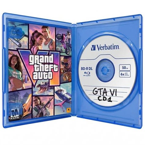 cheapgamingcom's tweet photo. We found a leaked photo of the new GTA VI physical copy 🤯 https://t.co/BkHHLIAVM3