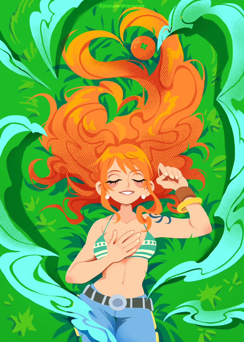 JoJoWentBananas's tweet photo. HAPPY BIRTHDAY NAMI!! 🧡🍊
#OnePiece https://t.co/eTRJIULSv2