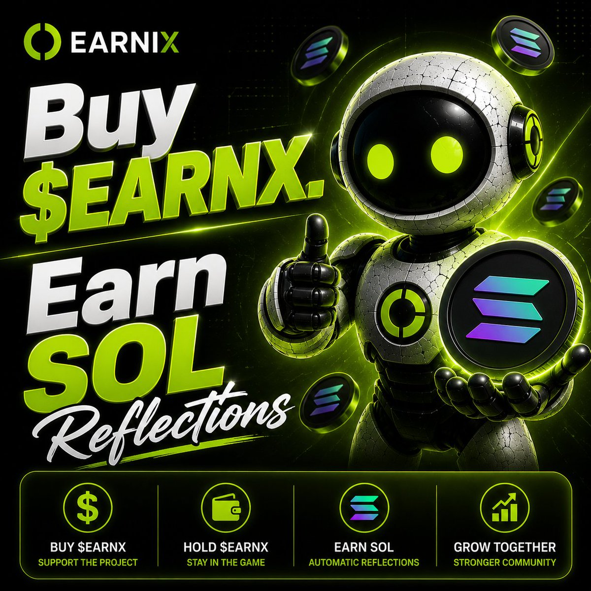 earnix_tg's tweet photo. Don't just watch the future of online work. Own a piece of it. 

Buy $EARNX on Solana

CA: 3VPgAcksmbZycARj8HHXrKMt7VJqEn11S2acufVagMnu https://t.co/oJizWHuB8o