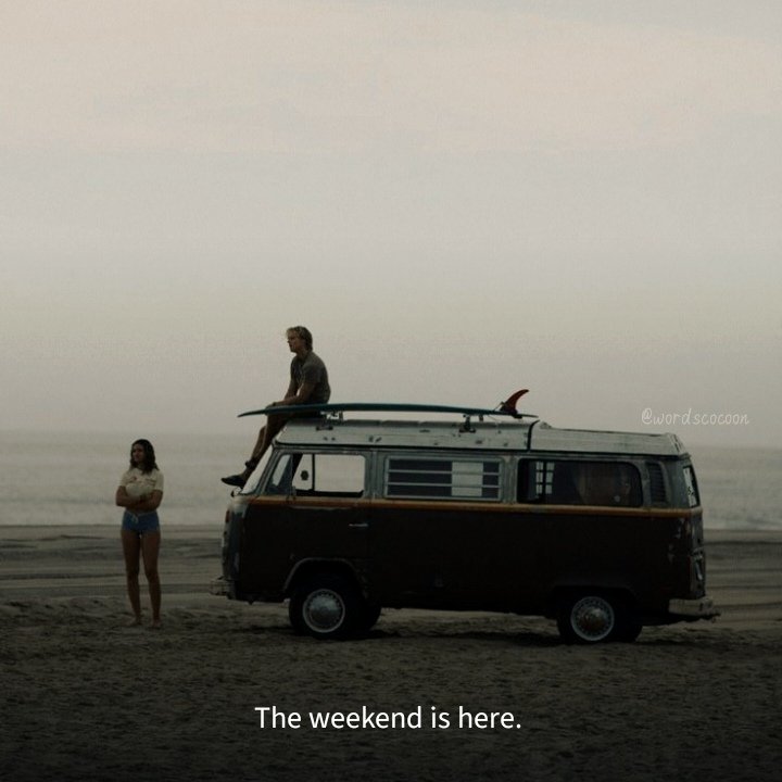 WordsCocoon's tweet photo. happy weekend! https://t.co/0mPJzBGa5X