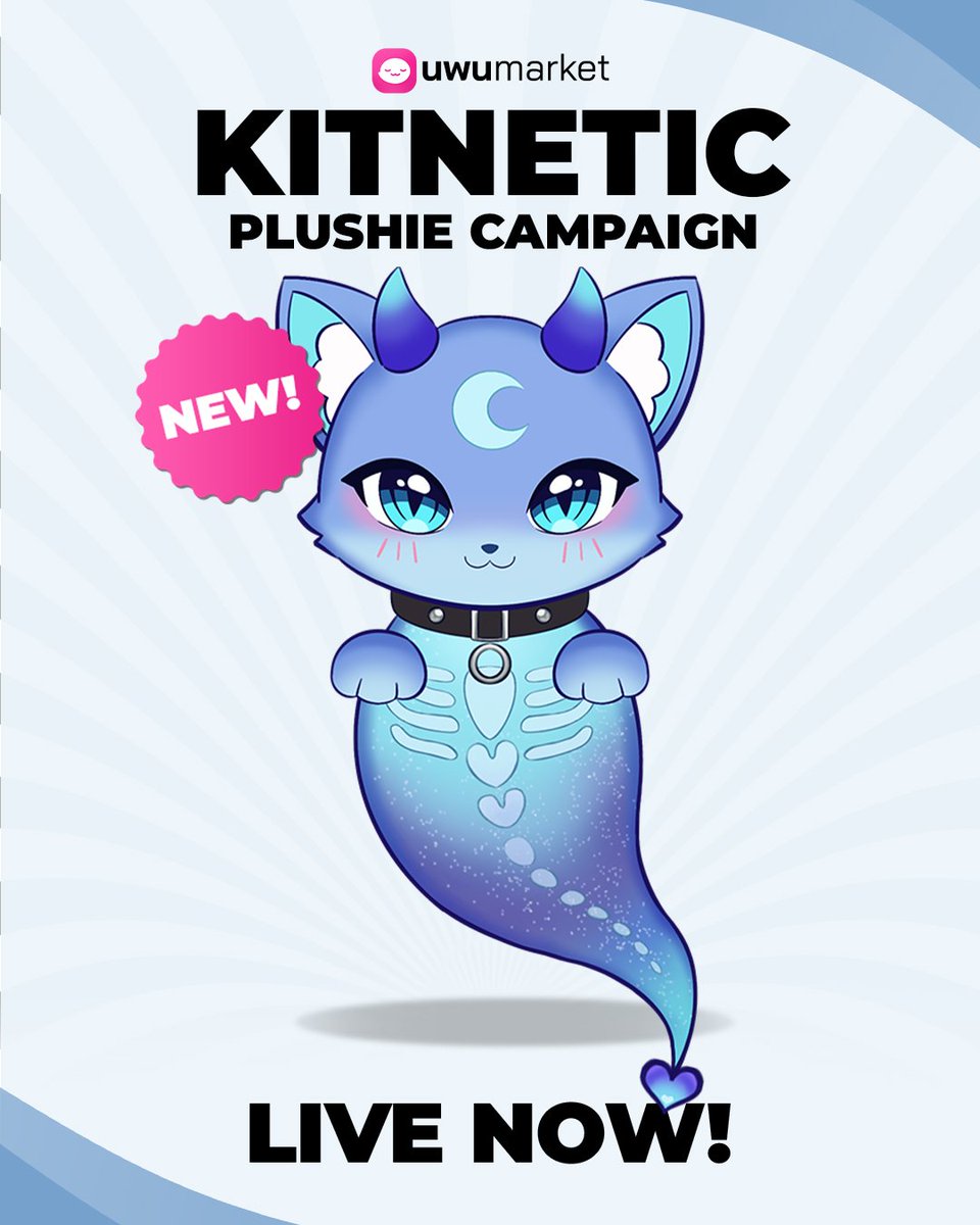 KitNeticVA's tweet photo. 👻 ADOPT A WHISPURR 👻
Plushie Campaign is LIVE! 

Do you want your very own ghost kitty? 🥺🙏
If we reach our funding goal, Whispurr becomes REAL! Every pledge gets us one step closer. ✨

I'd love if you'd check it out (or even just RT)! 💙

(Linkbelow) https://t.co/r8YixoN8hv