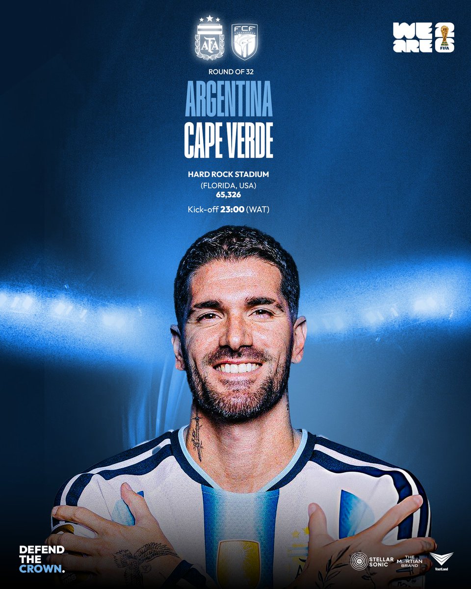 harbarhs's tweet photo. The champions have arrived. π¦π·βββ
3 Games. 3 wins. And a king who now stands alone as the greatest goalscorer in World Cup history.
The knockouts begin tonight, win or go home, every step toward a fourth star.
Miami. Messi. Destiny.
#FIFAWorldCup26 #ScoreIn24 https://t.co/jugzNtgRAM