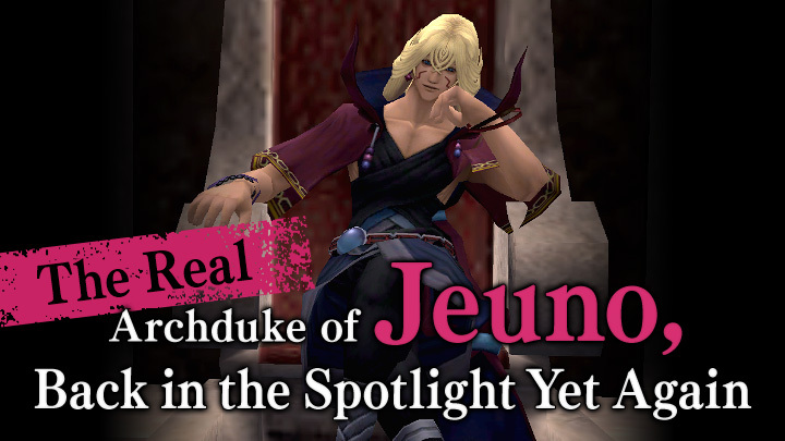 FFXI_EN's tweet photo. The "Real" Archduke of Jeuno, Back in the Spotlight Yet Again will conclude on Wednesday, July 8 ⚔️ https://t.co/vPBcLbnUtS

Complete Return to Delkfutt's Tower battlefield on any difficulty before it ends to receive special rewards! https://t.co/H6fLnhFNBJ