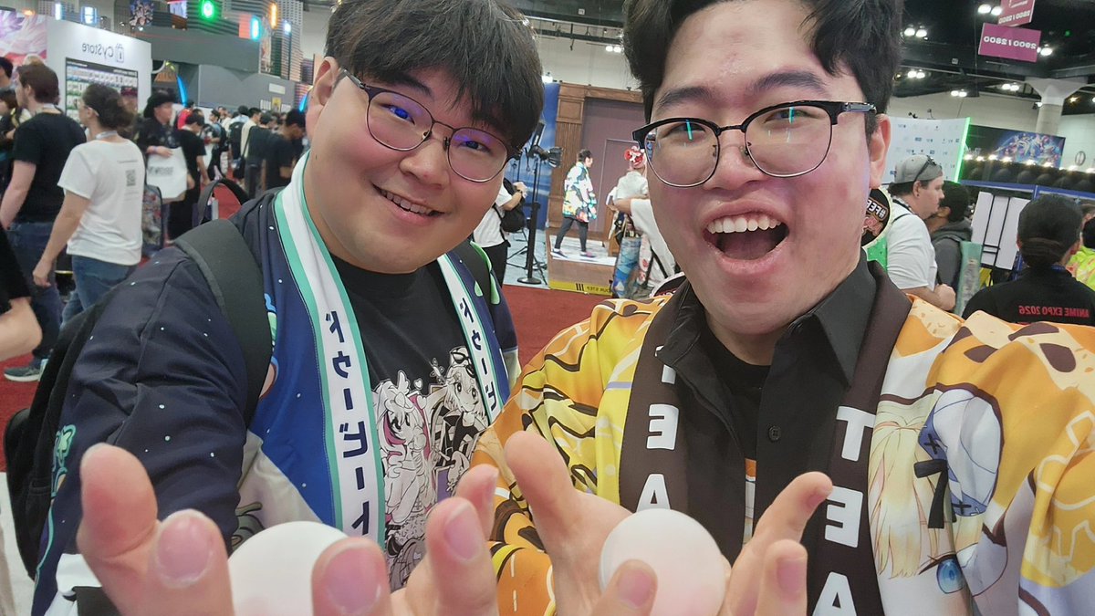 Sihai_san's tweet photo. #FEELTECH
#Myth
#AX2026
Teamates must be here‼️
Tenchou's Chiku Taku is playing here!
So excited~ everyone should try this awesome technology https://t.co/us7WJcvCyw