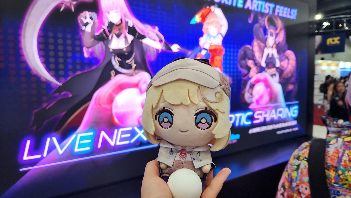 Sihai_san's tweet photo. #FEELTECH
#Myth
#AX2026
Teamates must be here‼️
Tenchou's Chiku Taku is playing here!
So excited~ everyone should try this awesome technology https://t.co/us7WJcvCyw