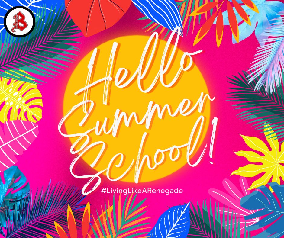 BristolSchoolWI's tweet photo. We're back on Monday for Bristol's Summer School Session 2 with more friends, fun, and adventures from July 6th to July 17th. Let's show everyone how it is done, Bristol style! #LivingLikeARenegade https://t.co/j7kohIc39J