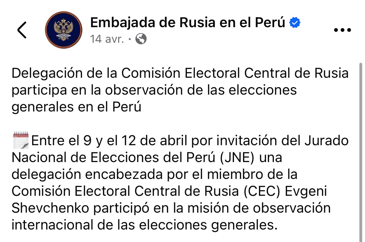 Erlo67's tweet photo. @ZairaArias92 O sea, como también permitió que diplomáticos rusos sean observadores, también es un escándalo? O solo cuando se trata de EEUU? https://t.co/iWvCCcrHdE