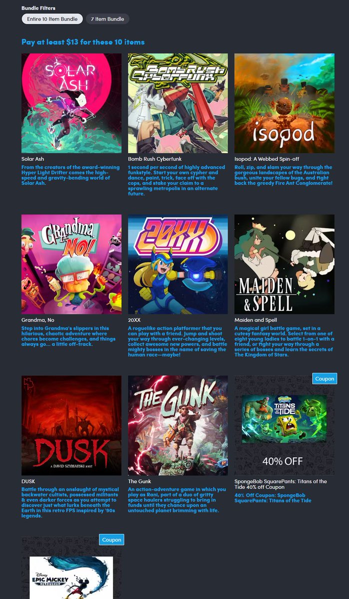 Wario64's tweet photo. Humble Games Bundle: Summer Games Done Quick ($13 for all) https://t.co/JJelK88Moa #ad https://t.co/dPp4TD0ila
