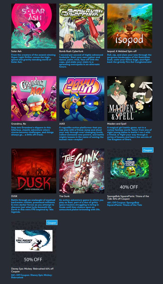 videogamedeals's tweet photo. (PCDD) Summer Games Done Quick Bundle $13 For all via Humble Bundle. https://t.co/bvGswtMysE #ad https://t.co/lcIETaj4i9