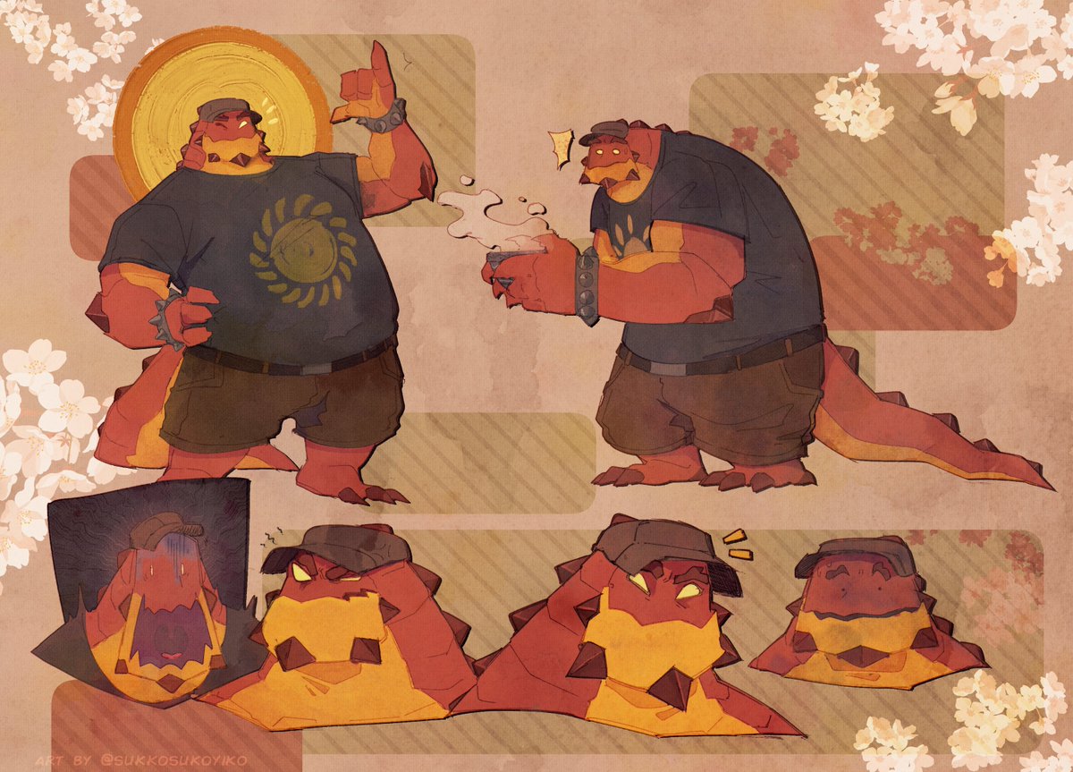 SukkoSukoyiko's tweet photo. first two artfight attacks finished. Oragne and Blurble
#artfight2026 https://t.co/TeX0UR95A1