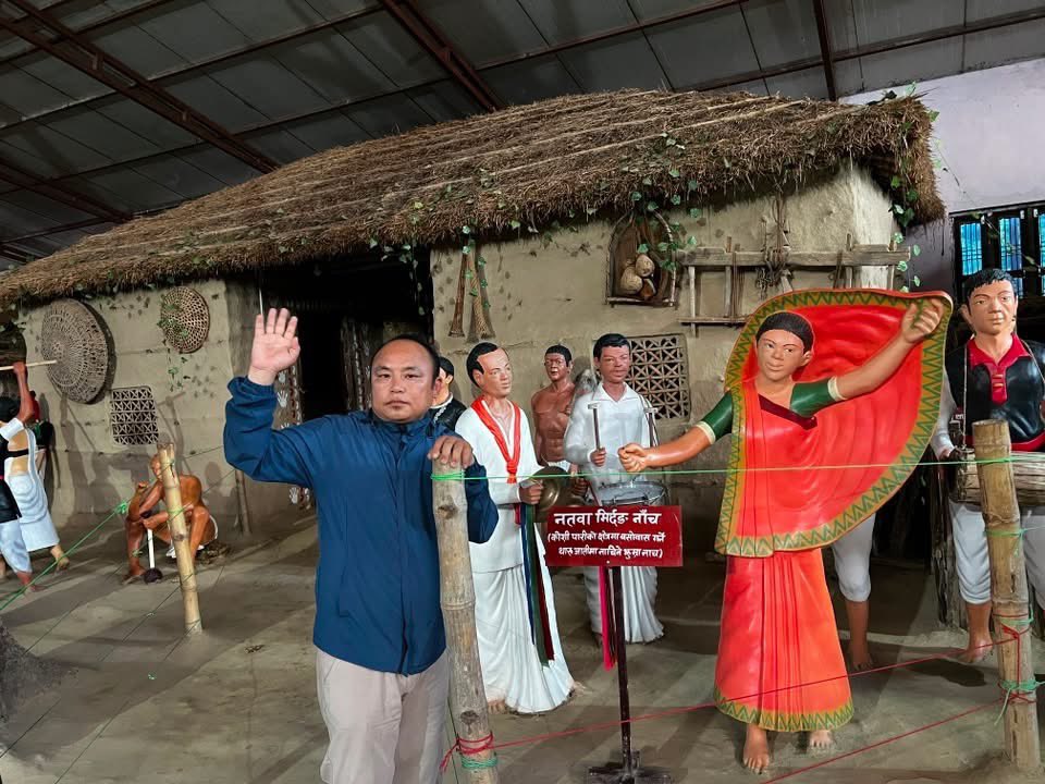 RAJUBIKRAMCHAM3's tweet photo. Tharu Museum @ Tulasipur, Dang. https://t.co/aNb3ywaor5