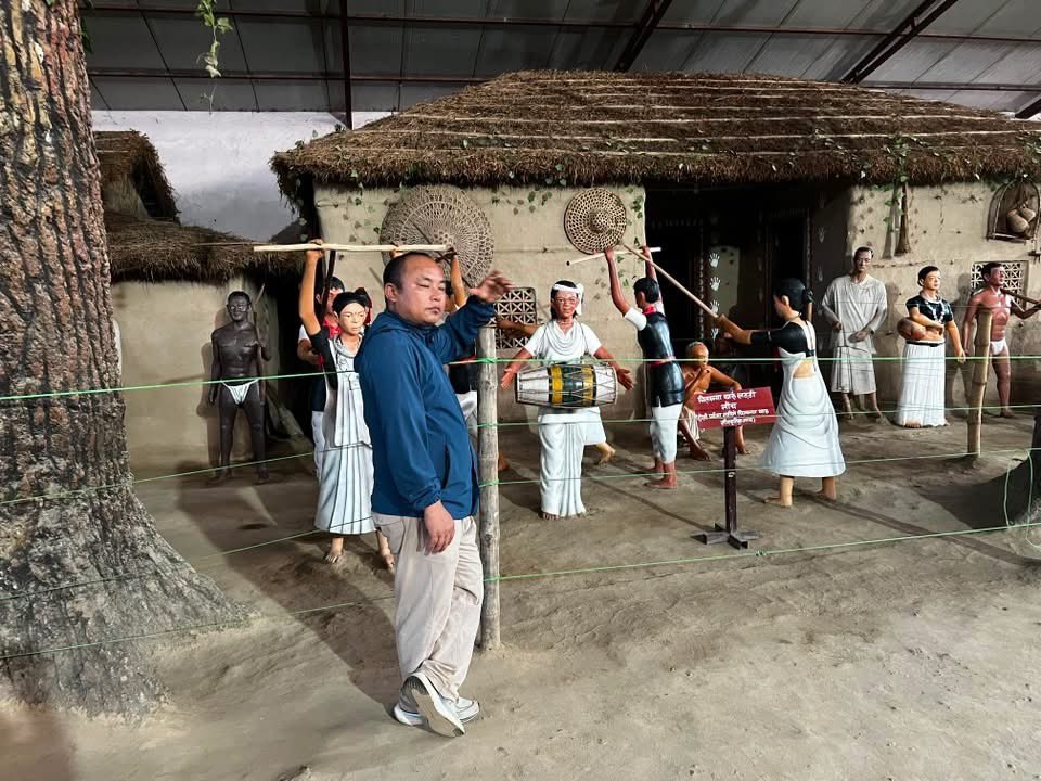 RAJUBIKRAMCHAM3's tweet photo. Tharu Museum @ Tulasipur, Dang. https://t.co/aNb3ywaor5