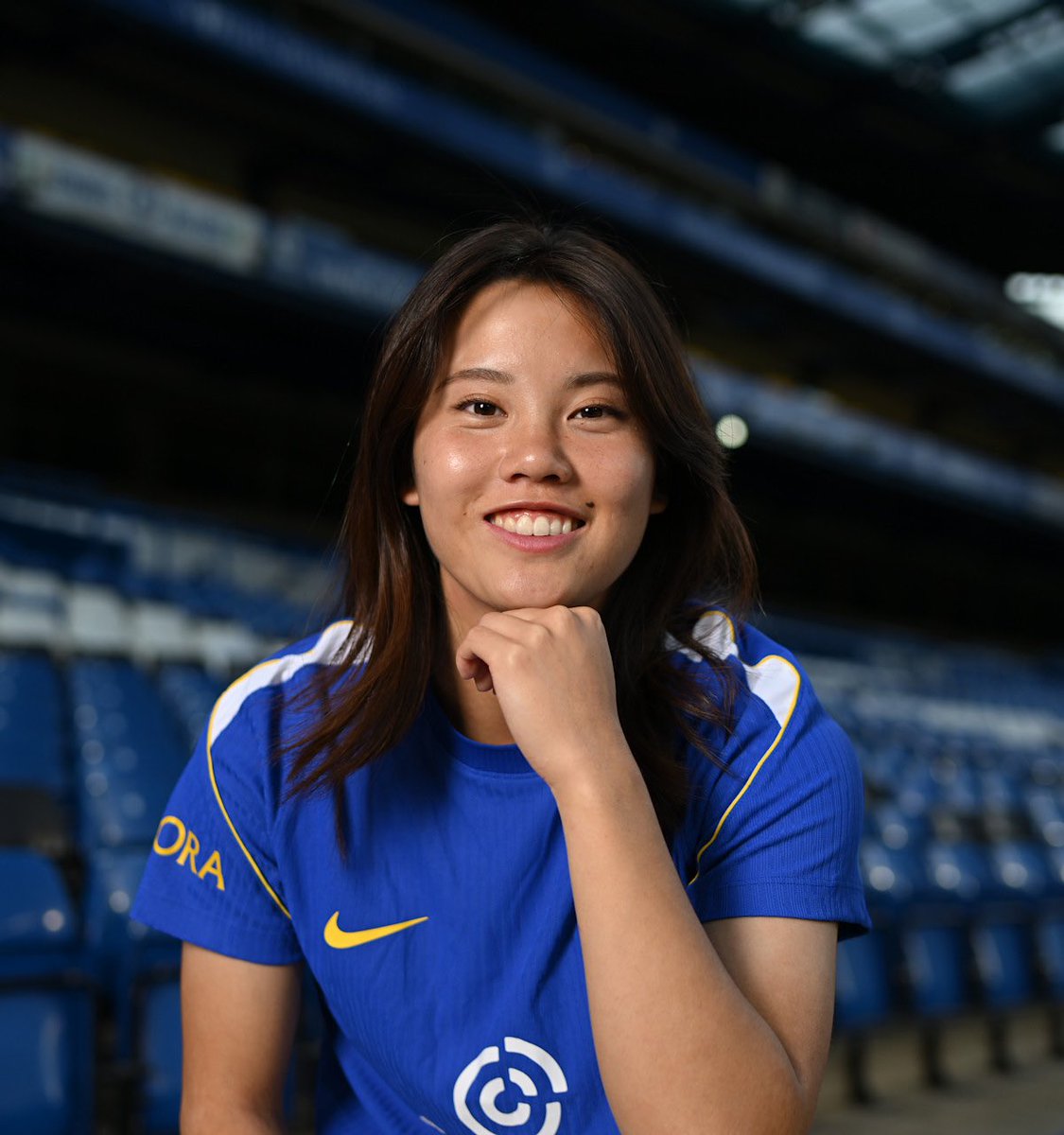 CFC__Women's tweet photo. 🗣️ Manaka Matsukubo: “To play in the Champions League has been a dream of mine since I was a little girl. 

I’m so excited to be able to achieve that dream. Playing in the Champions League will be the biggest difference to playing in the NWSL. To hear the Champions League song in person will probably make me emotional. 

I also can’t wait to challenge myself in the WSL, where a lot of top players have moved to in recent years. There’s a lot of Japanese players in the WSL as well, so I’ve been able to follow it for years. It’s very tough and intense.”

— Chelsea FC