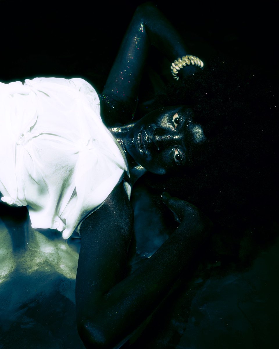 AkanimoEyo's tweet photo. “Cosmic Skin” Creative direction + Styling by Akan, 2026. https://t.co/nTWHrDhRg7