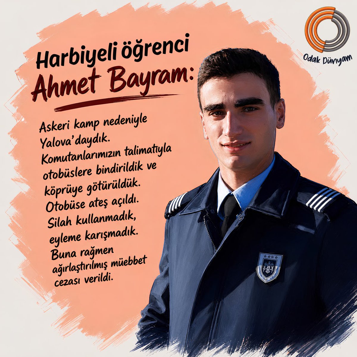 MiyaKontesss's tweet photo. Yıllar geçiyor, takvimler değişiyor ama cezaevindeki gençlerin bekleyişi sürüyor. Hayatlarının en güzel yılları geride kaldı. Kaybedilen zaman geri gelmese de adaletin yerini bulması umut ediliyor.
@alimahir
AskeriÖğrenciye Adalet https://t.co/OgGz66egVD