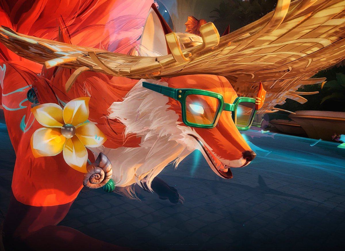 Galaxy20XX's tweet photo. Silly Kumiho 🦊🩵🧡

#MarvelRivals #WhiteFox https://t.co/2nMmBBYBvV