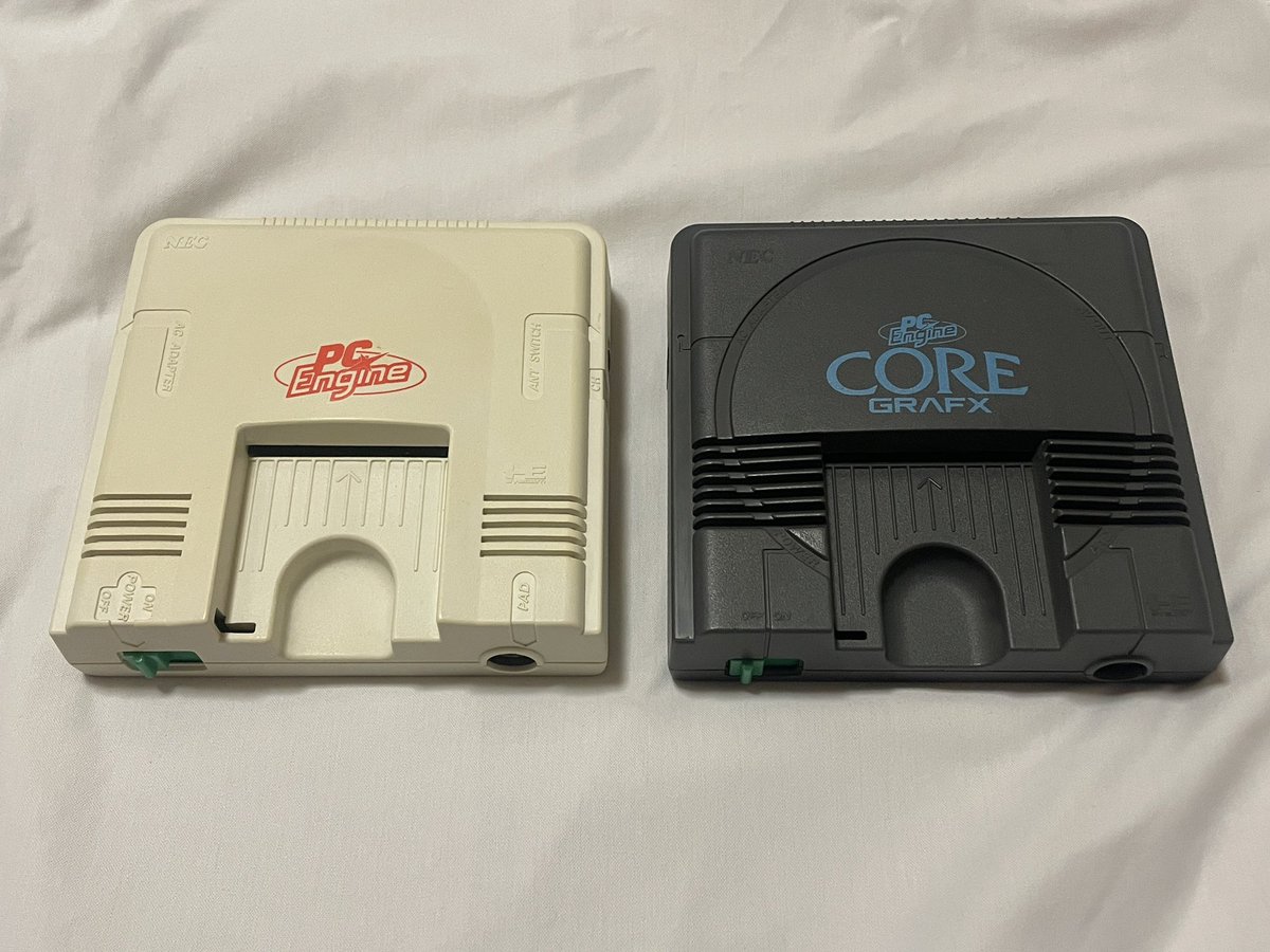 PCエンジンの小さい機体にファミコン以上の性能が詰まっている感すごく