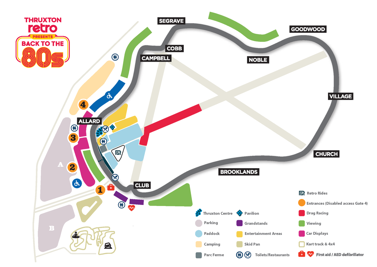 thruxtonracing's tweet photo. Thruxton Retro Map 🗺️

Get to know where everything is this weekend, so you can get the most out of Thruxton Retro. https://t.co/zdyDPJCq0n