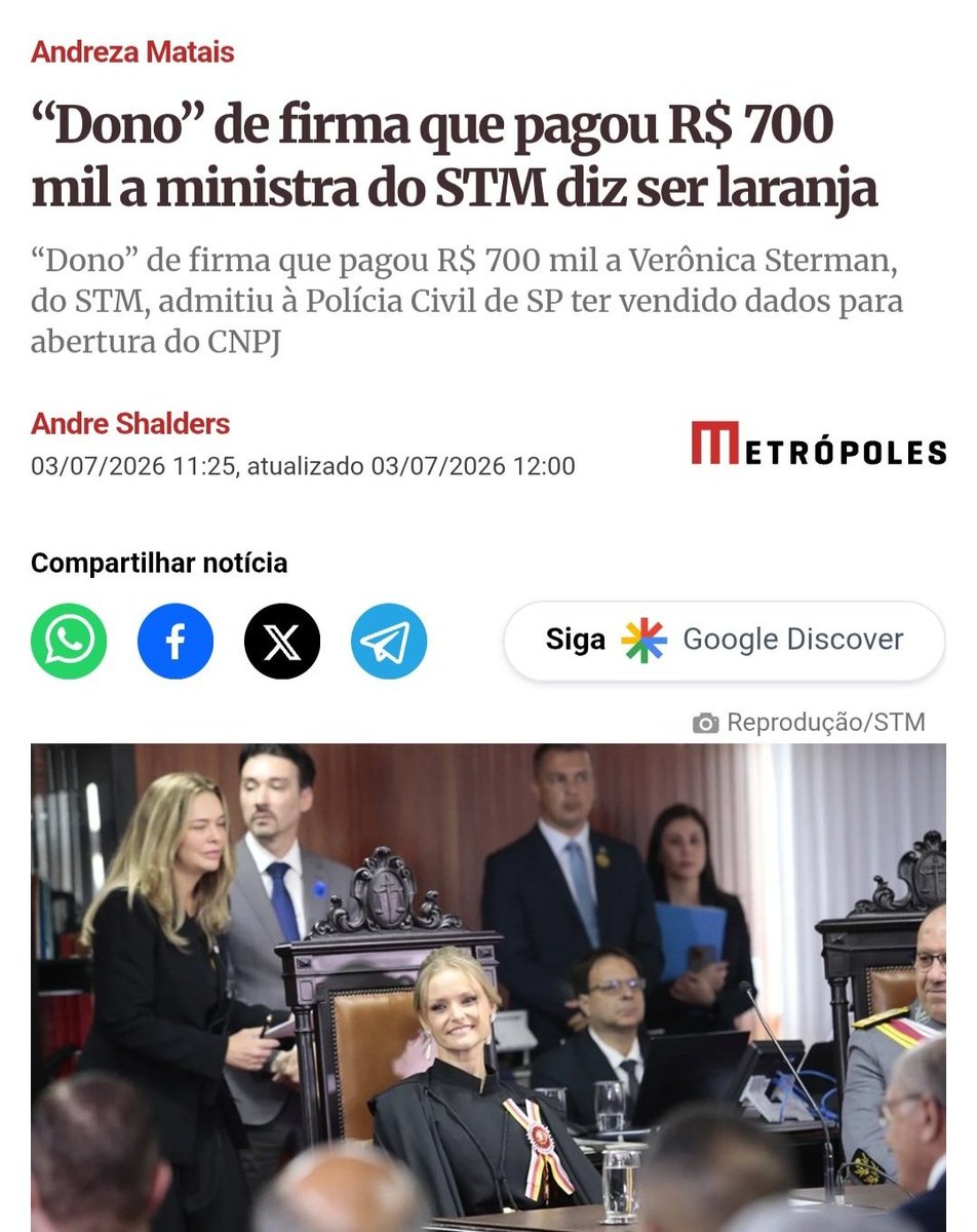 fiscaldofim's tweet photo. A pergunta mais difícil do X:

Sobrou alguma instituição integra no Brasil?

Por favor respondam! https://t.co/2f2EDgP2gy