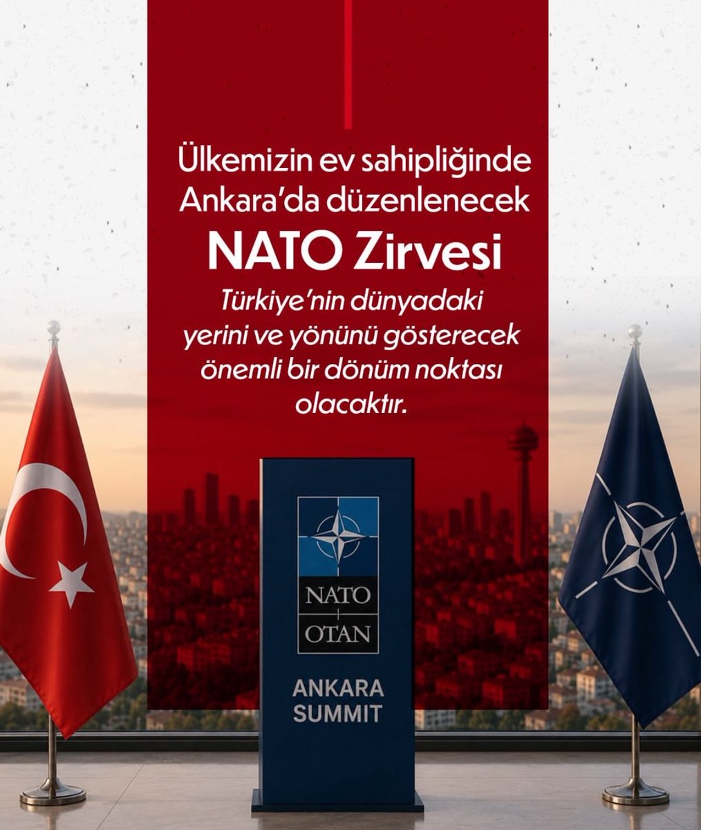 tmuhalefet24's tweet photo. Muhalefet İktidarla NATO'culuk Yarışına Devam Ediyor!

Ekrem İmamoğlu, Instagram hesabından yaptığı paylaşımda, Ankara'da düzenlenecek ve başta Trump olmak üzere emperyalist liderlerin katılacağı NATO Zirvesi hakkında, "Türkiye için bir dönüm noktası olacak," ifadelerini kullandı.

İmamoğlu'nun paylaşımı, akıllara ABD’li Demokrat Senatör Chris Murphy'nin, yaptığı şu açıklamayı getirdi: "Trump ve Erdoğan arasındaki telefon görüşmesinin ardından İmamoğlu'nun cezaevine gönderilmiş olması bir tesadüf değil. Muhtemelen Trump tarafından onaylandı ve yeşil ışık yakıldı."