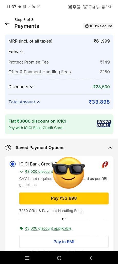 psrikrishna80's tweet photo. The day is not far when @flipkartsupport will charge 1000 rupees as charge to sell a phone, shame! How can you charge 400 rupees? https://t.co/fGx1HwDzMO