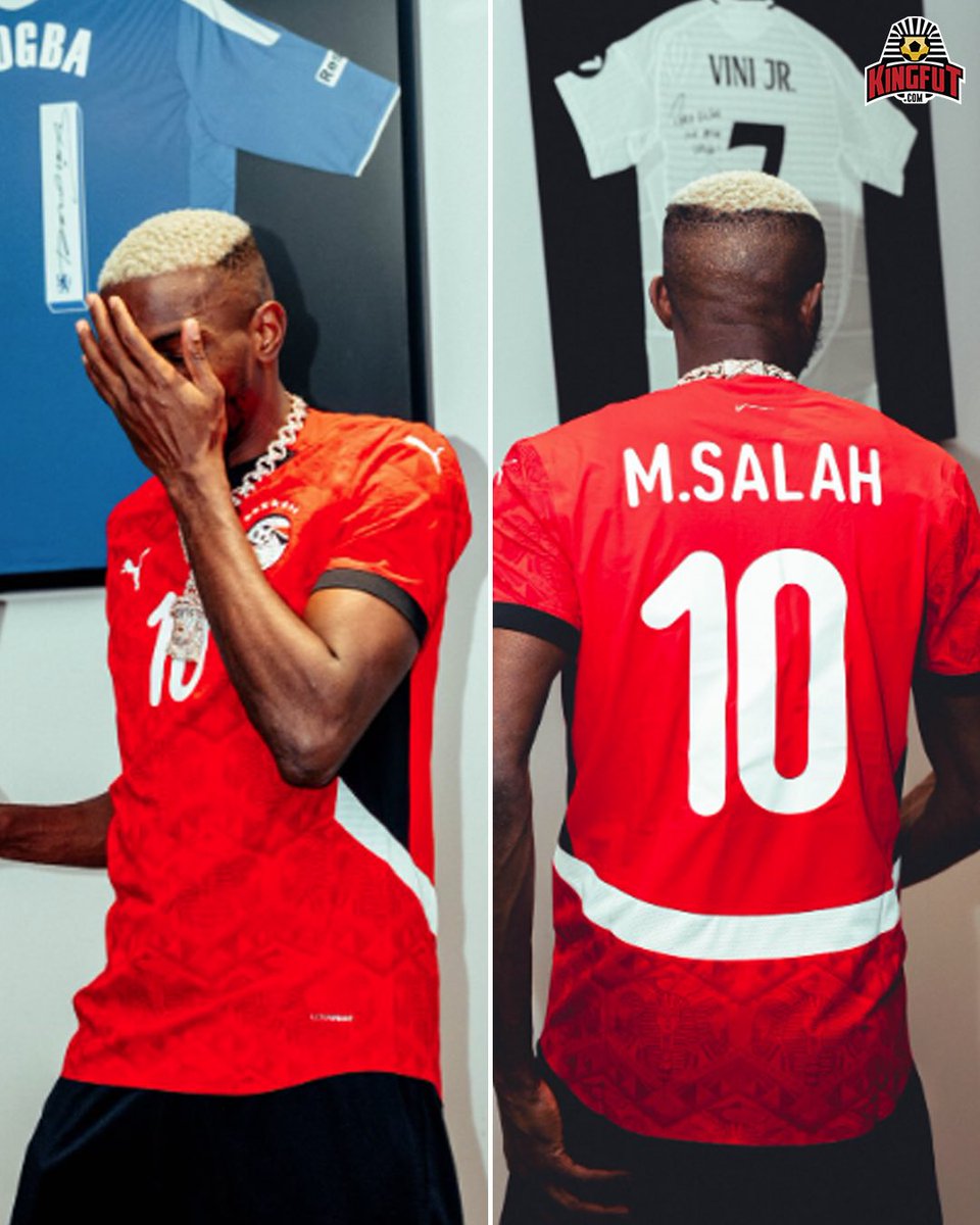 KingFut_AR's tweet photo. فيكتور اوسيمين بقميص منتخب مصر 🇪🇬 https://t.co/1Spainjhta