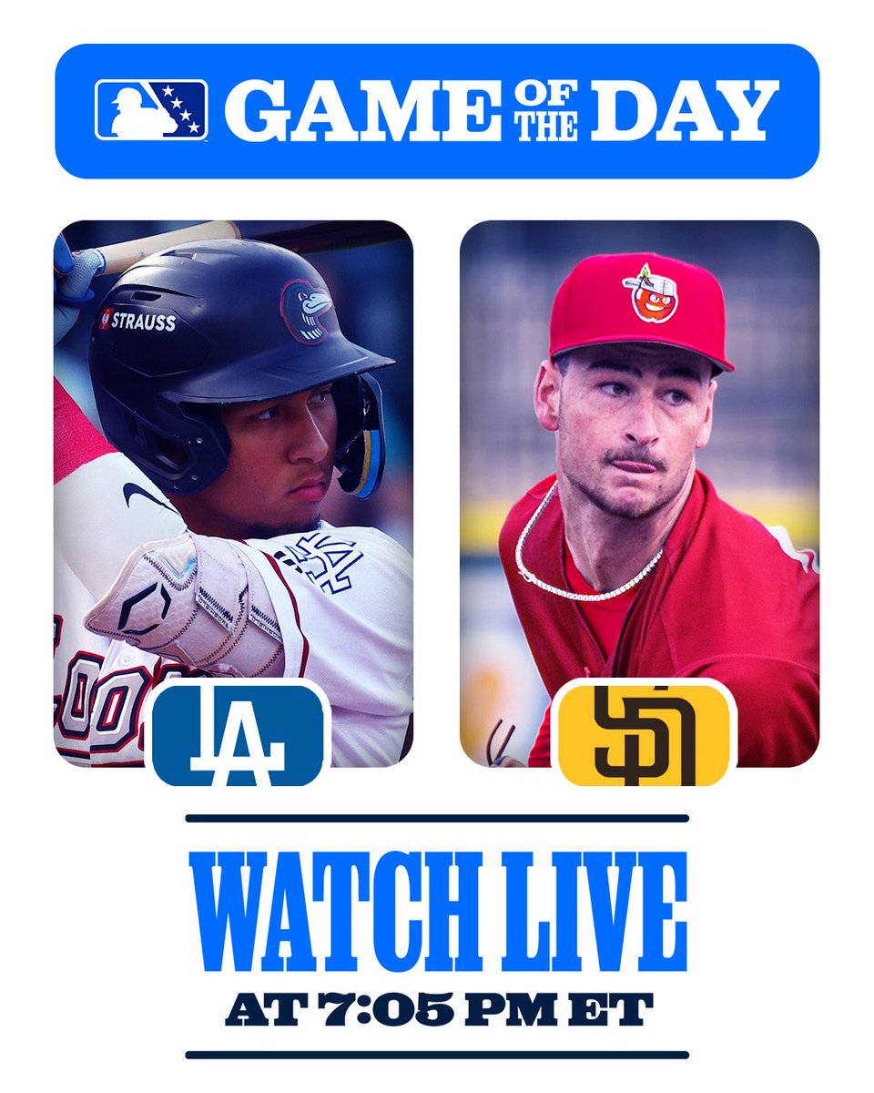TinCaps's tweet photo. On The Big Stage 📺

@Padres No. 4 prospect Kash Mayfield squares off against the @GreatLakesLoons

Fans can watch live for 🆓 as the @MiLB Game of the Day on https://t.co/foiP3ekfsr https://t.co/GqRJ3jee1L
