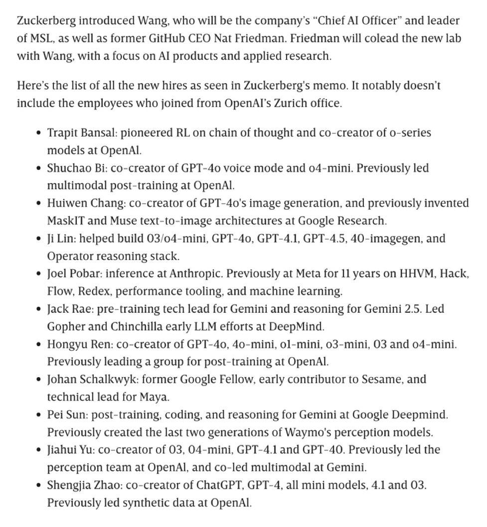 BoringBiz_'s tweet photo. Zuckerberg gave out $100M signing bonuses to build a super team of AI engineers, and they are now all stuck optimizing the algorithm to serve you slightly better ads while all excess compute gets sold to people building actual intelligence https://t.co/Np44CBTXJ3