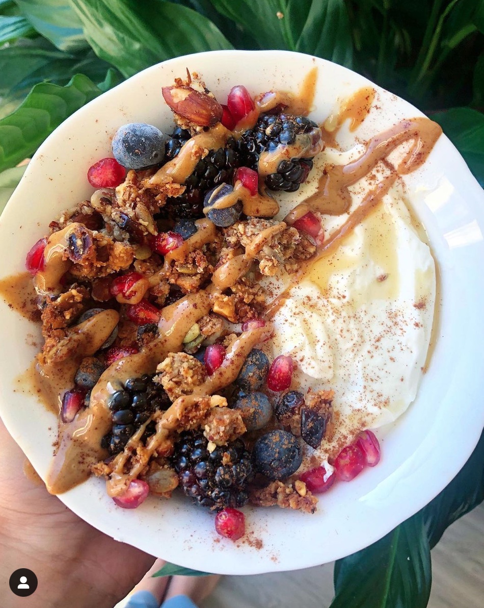 beefreeGF's tweet photo. Creamy yogurt loaded with Warrior Mix, patriotic berries, a drizzle of peanut butter, and a sprinkle of cinnamon for the perfect balance of crunch and flavor.
Simple, festive, and ready to fuel all your holiday fun.
#WarriorMix #FourthOfJuly #RedWhiteAndBlue #HealthyBreakfast #PatrioticRecipes