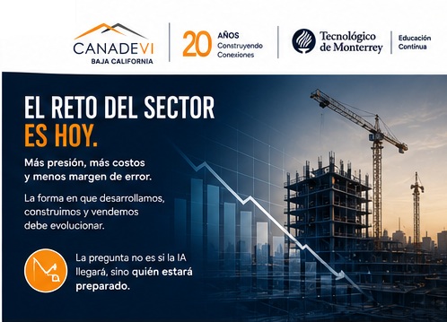 CanadeviBCN's tweet photo. 🏗️ El sector enfrenta hoy uno de sus mayores retos

Hoy se requieren procesos más eficientes y equipos mejor preparados para responder a un entorno cada vez más exigente y competitivo.

La transformación no es solo tecnológica,
es organizacional y operativa. https://t.co/yVyQ4Ohxk9