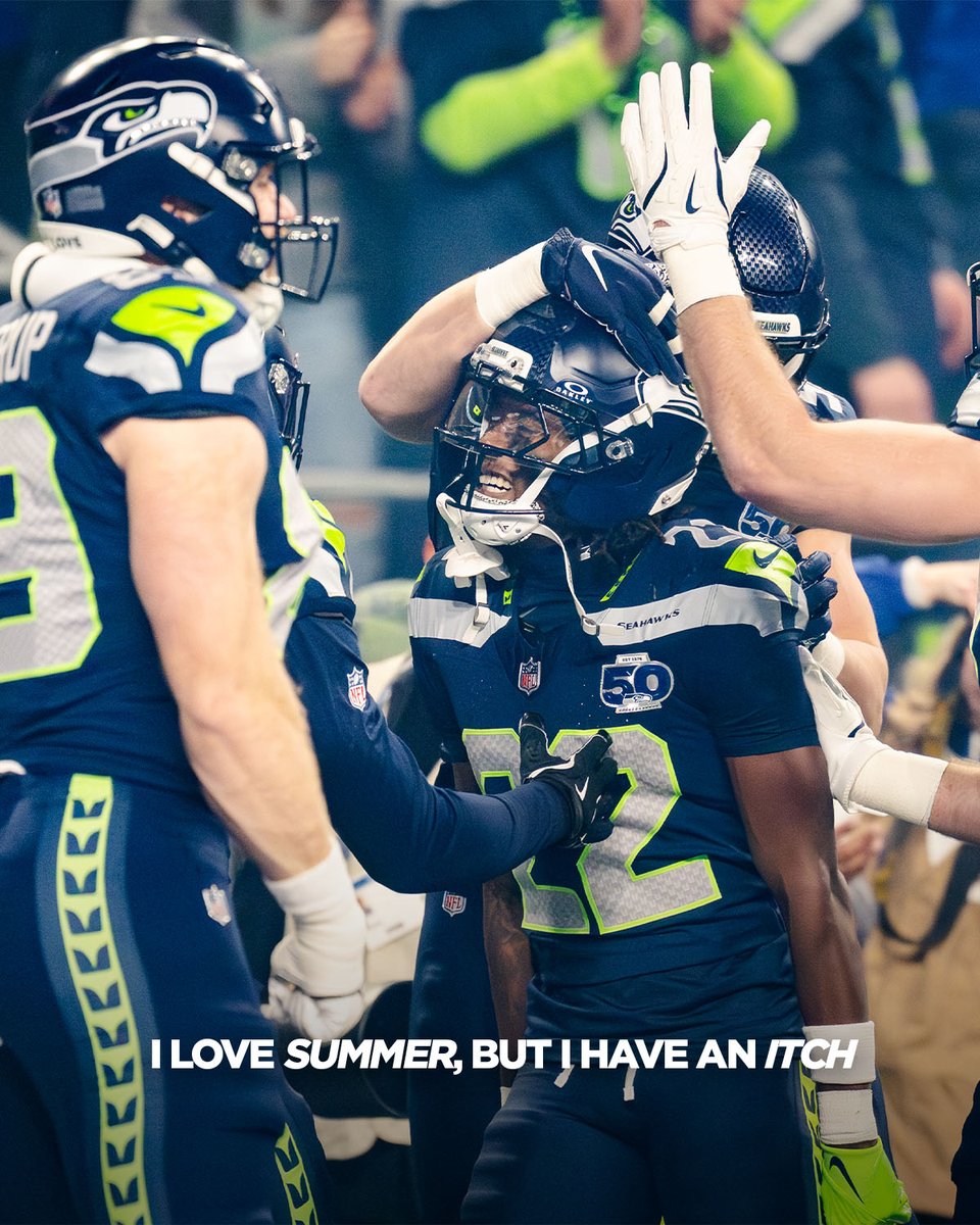 Seahawks's tweet photo. Can it be football season already? https://t.co/IDoa0AX6zb