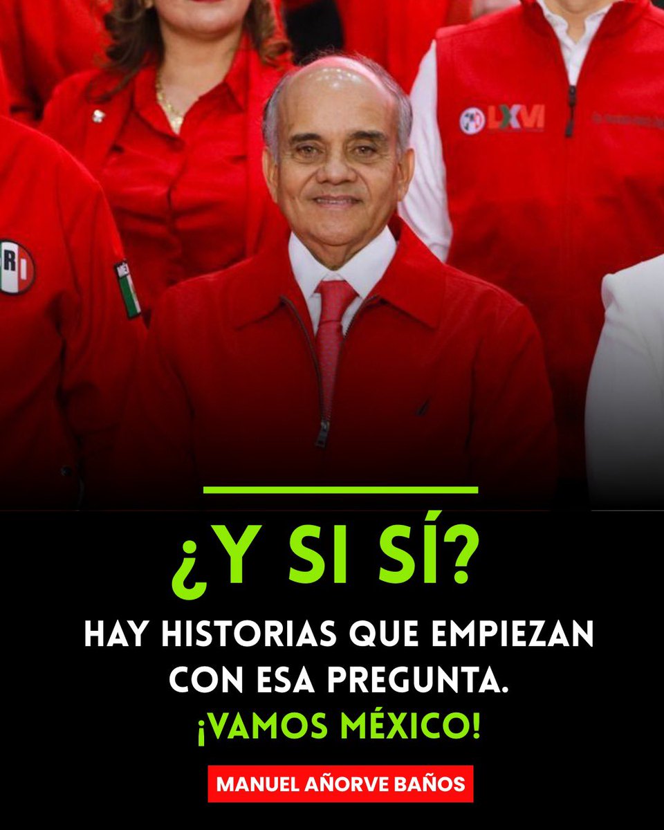 manuelanorve's tweet photo. ¿Y si sí?
¡¡¡Vamos México!!! https://t.co/bWJCHb5HIQ