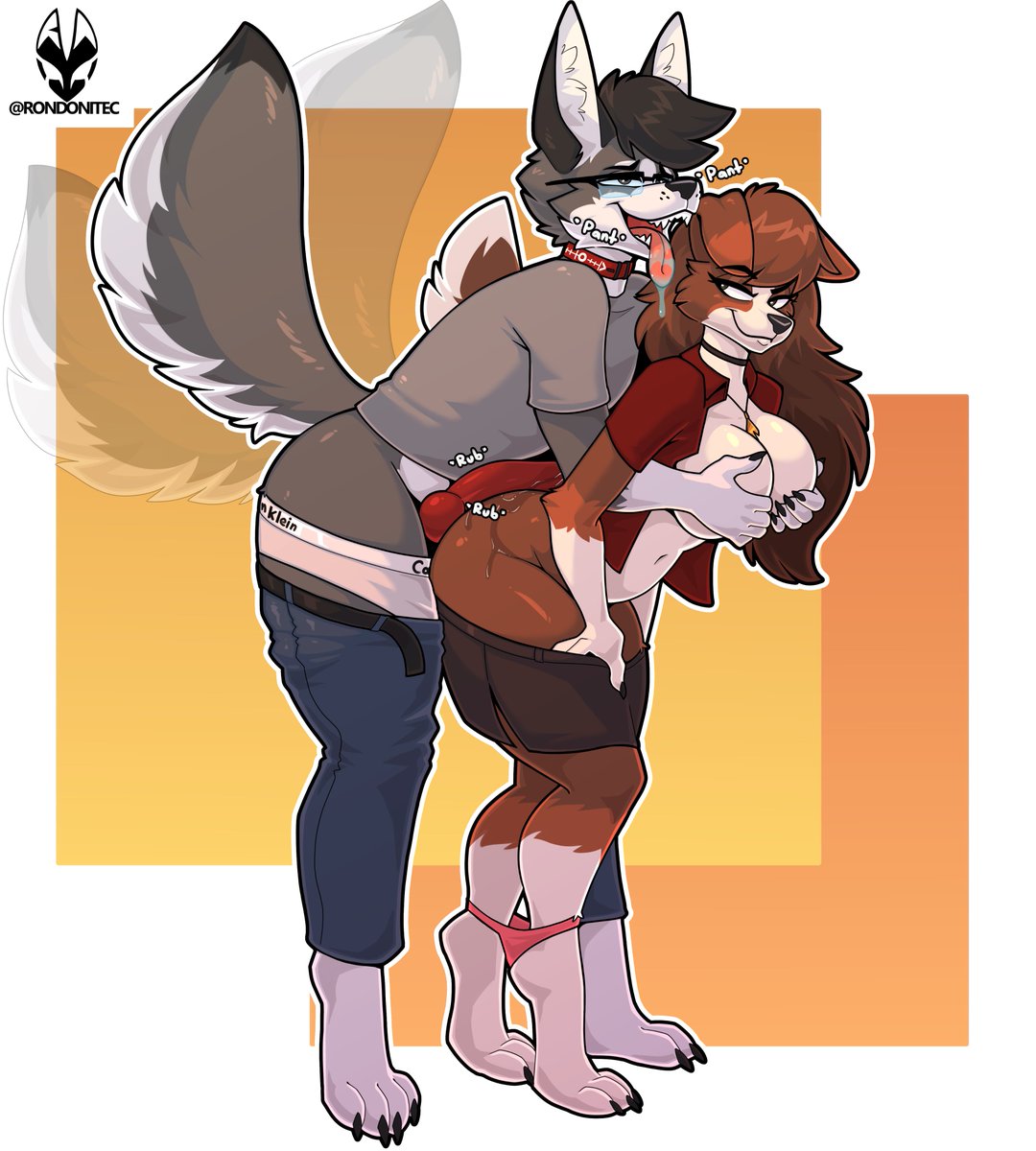 ZedFoxGolf's tweet photo. Just look at that face! What would happen if he actually put it in though?

Lovely comm by @RondoniteC! https://t.co/mShYgqu8tZ