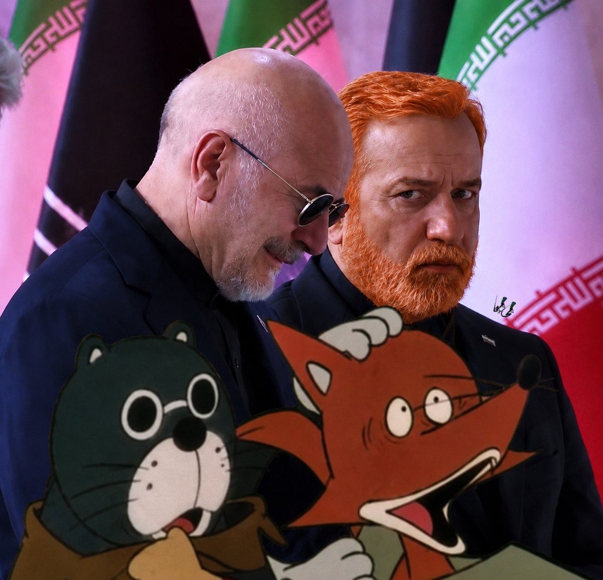 Pouriapxpo's tweet photo. گربه نره و روباه مکار‌. https://t.co/T1seDgmfXK