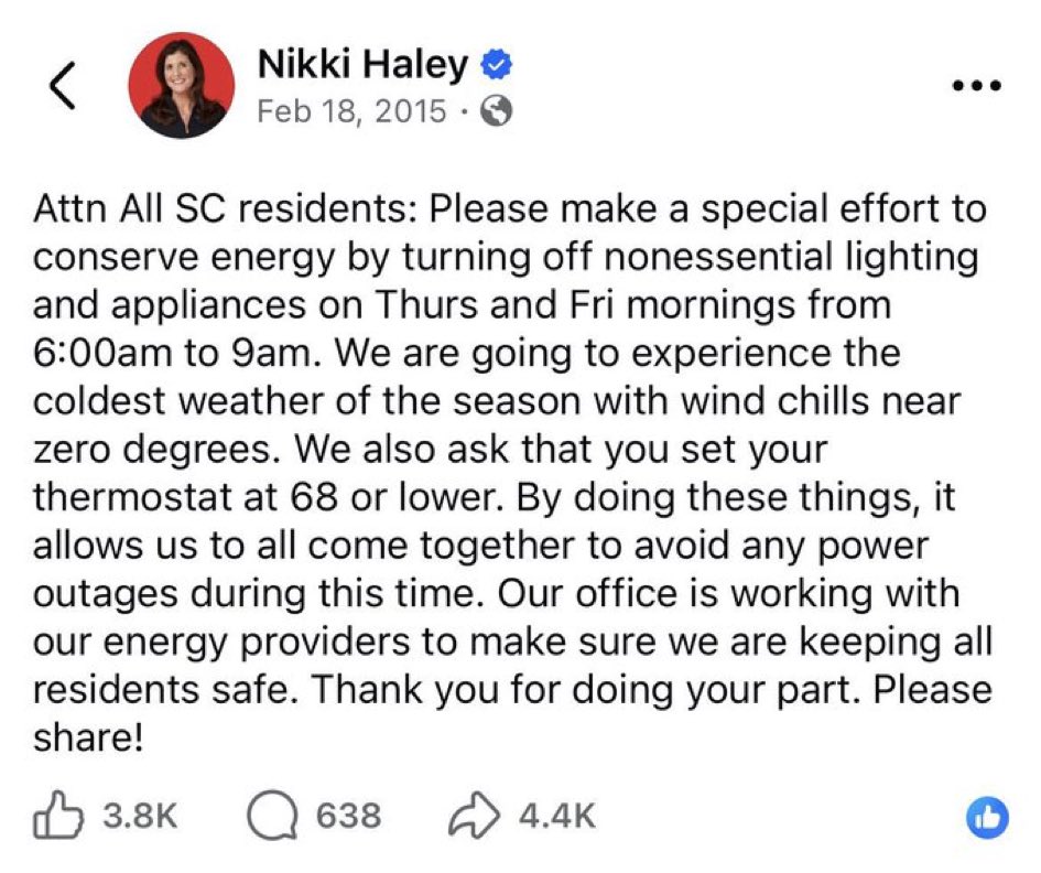 sjironmaking's tweet photo. @NikkiHaley Yup… https://t.co/WJ0MLIoXBb