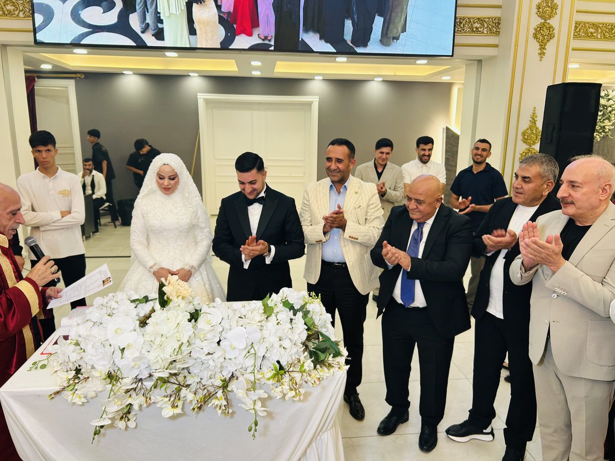 numannass's tweet photo. İlten ve Akalan ailelerinin kıymetli evlatları Tuba ve Muhammed Taha çiftimizin nikâh merasimine katılarak bu anlamlı günlerinde nikâh şahitliği yaptık.

Genç çiftimizi tebrik ediyor, kendilerine ömür boyu sağlık, huzur ve mutluluk diliyor; Allah’tan bir ömür boyu birbirlerine hayır ve saadet içerisinde yaşamalarını temenni ediyorum.