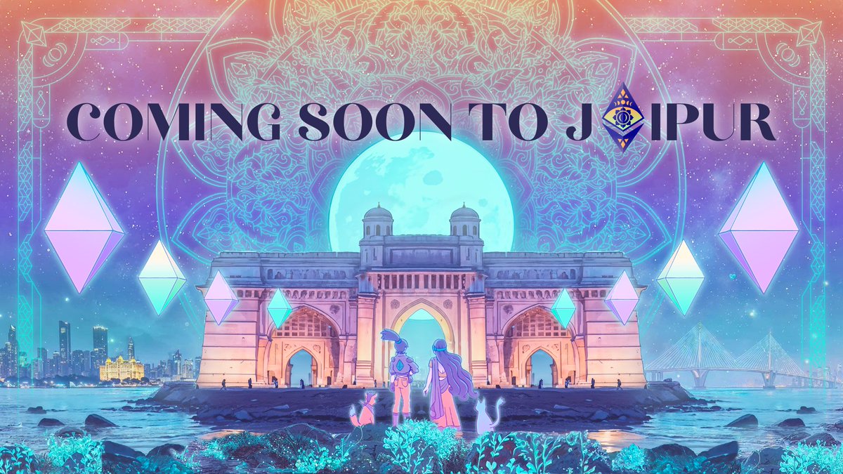 web3_nemo's tweet photo. Coming Soon to Jaipur!
@EFDevcon https://t.co/bIXbEZEjlM