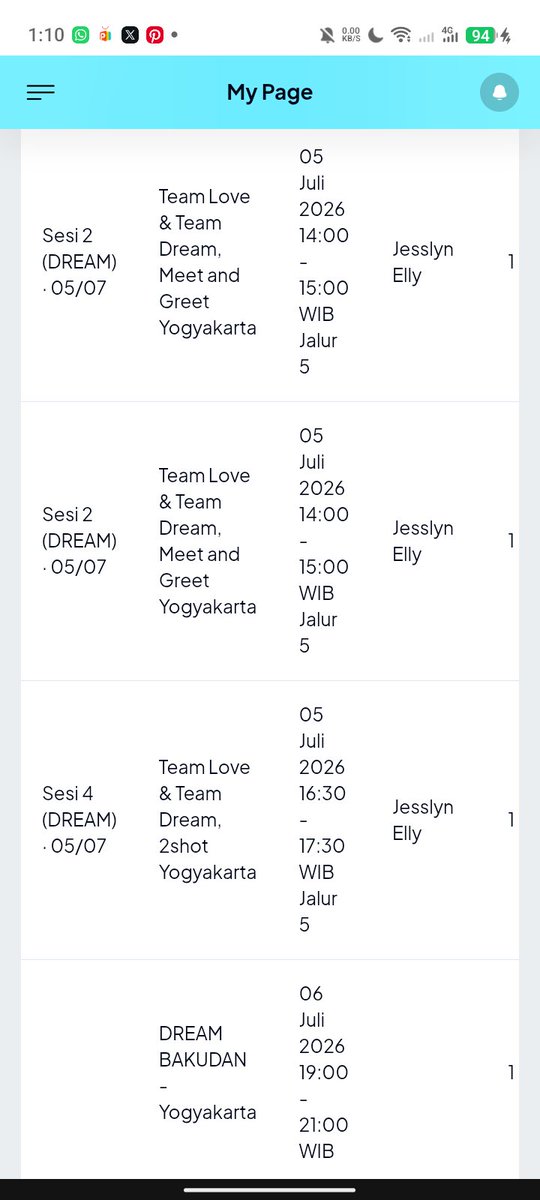 skuygev's tweet photo. @SE_LynJKT48 
Allooooo cici Long Time No See yapsss. See u ci di Jogja.

#jkt48theatersementarayogyakarta https://t.co/eJryY18RJG